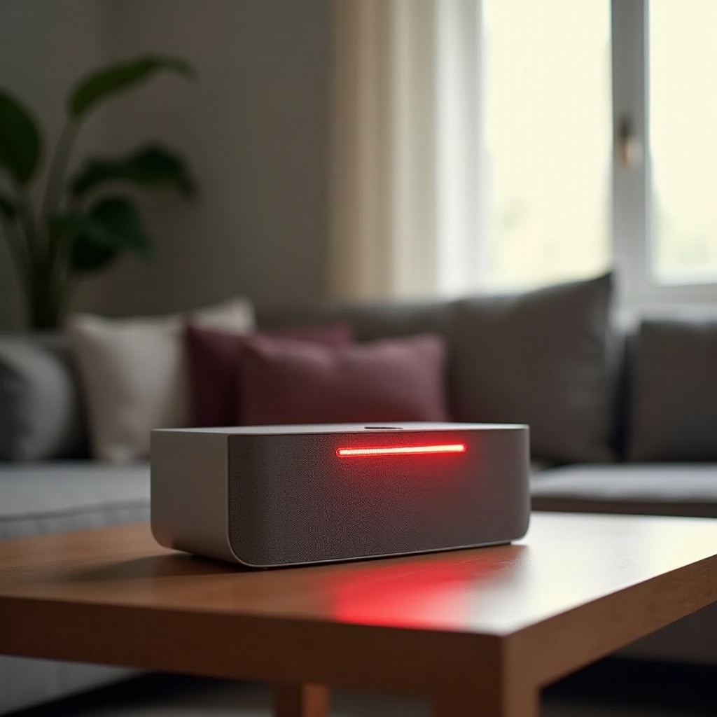 sonos sabit kırmızı ışık