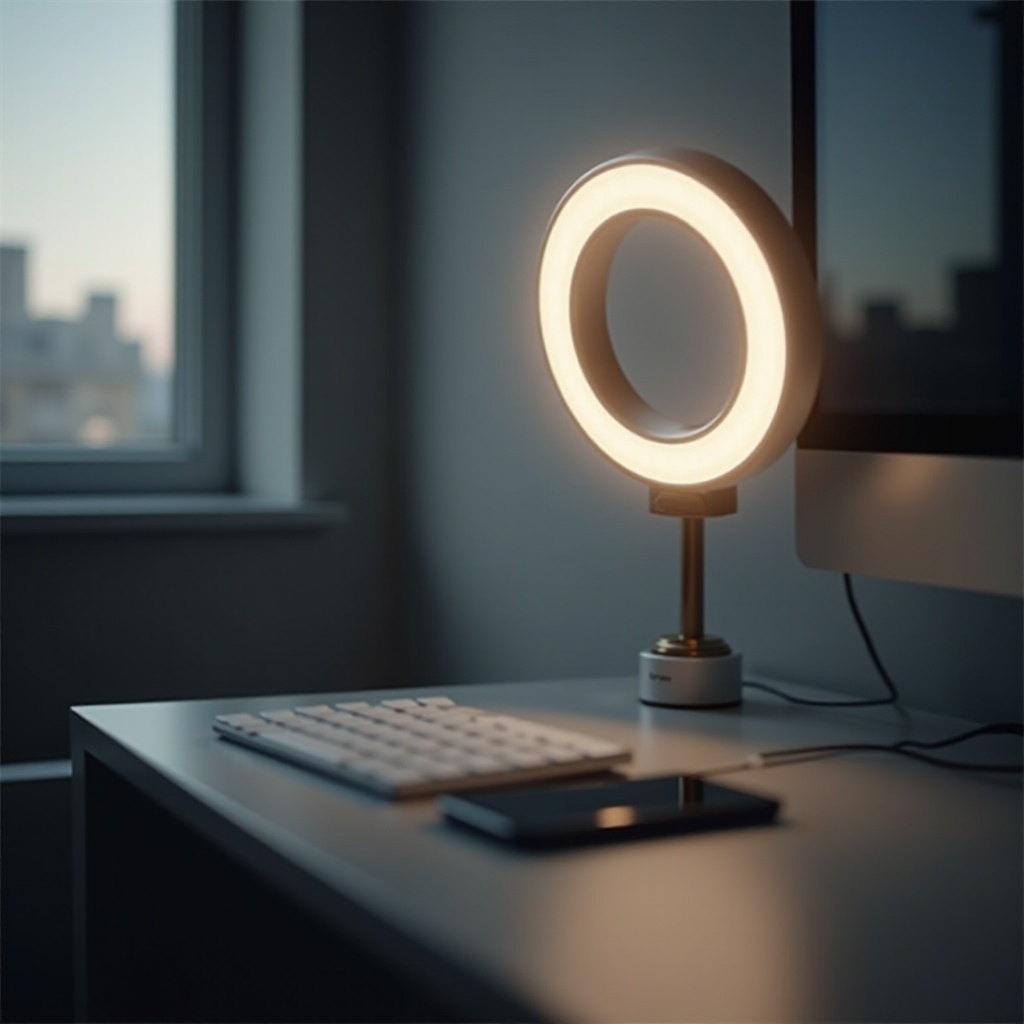 perché la mia luce ad anello continua ad accendersi senza movimento