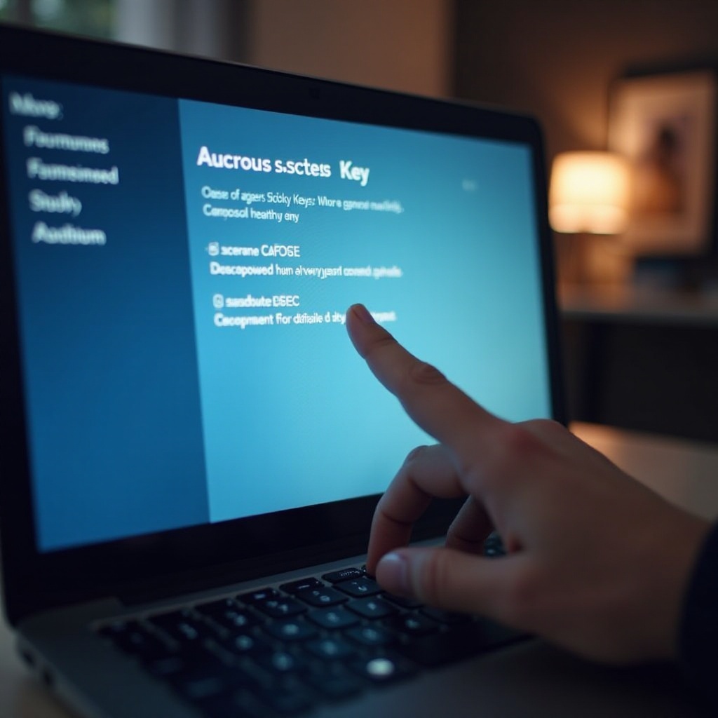 Windows 10'da yapışkan tuşlar nasıl devre dışı bırakılır