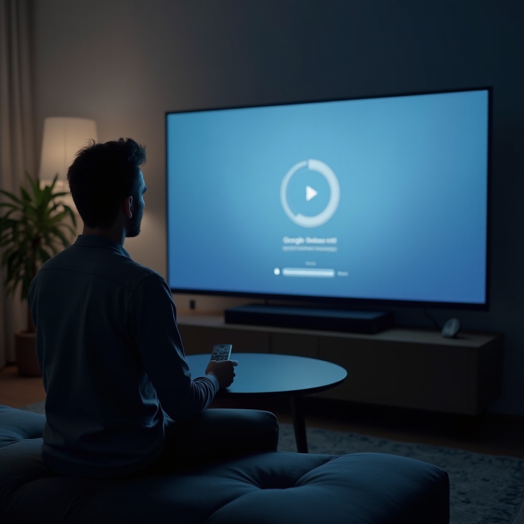 Google TV ana ekranı yüklenmiyor