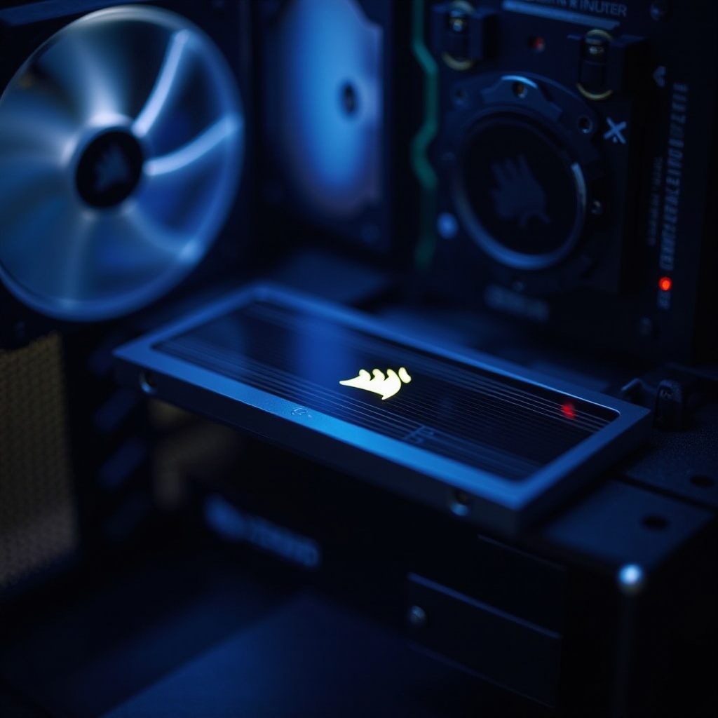 corsair icue h150i elite lcd piscando vermelho