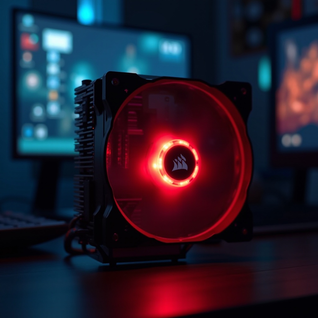 corsair icue h150i elite lcd parpadea en rojo