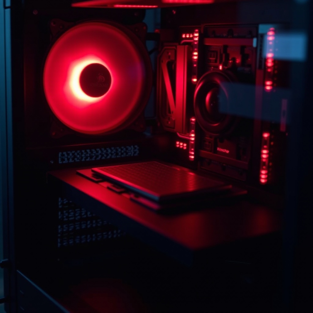 corsair icue h150i elite lcd lampeggia rosso