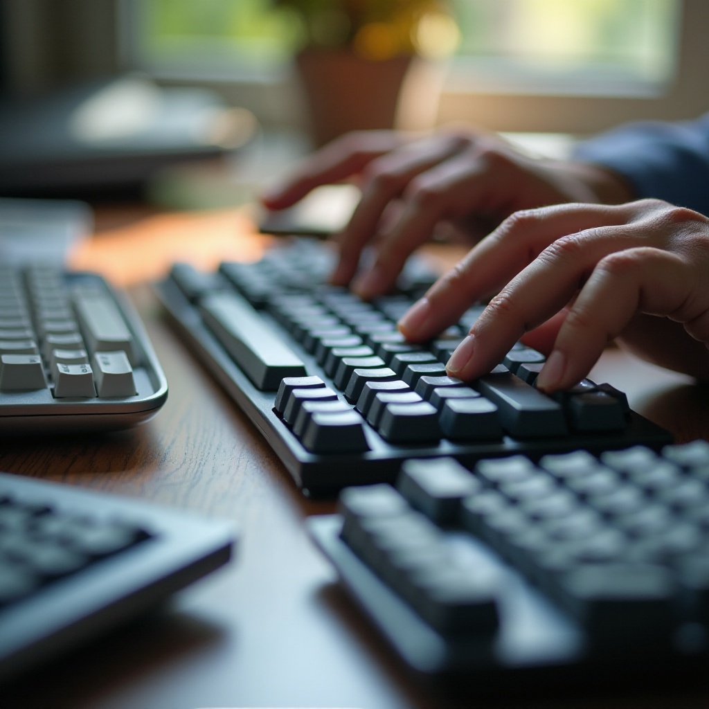 come pulire una tastiera del computer appiccicosa