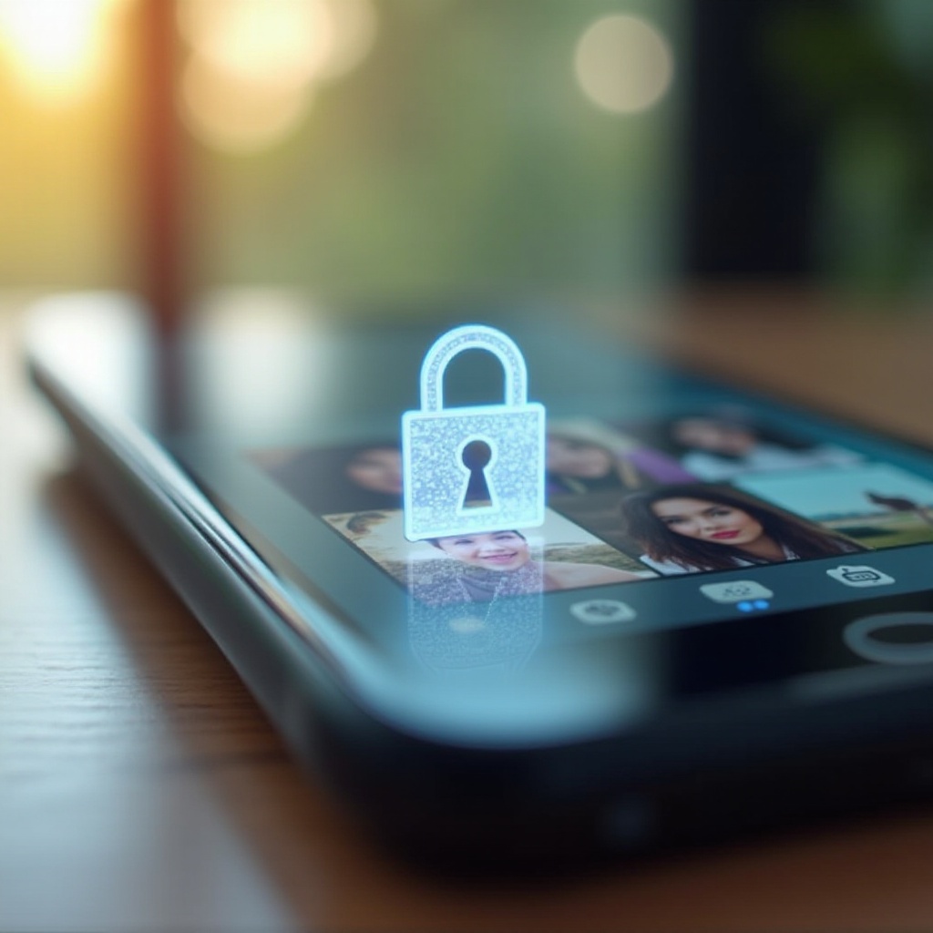 cómo bloqueo las fotos