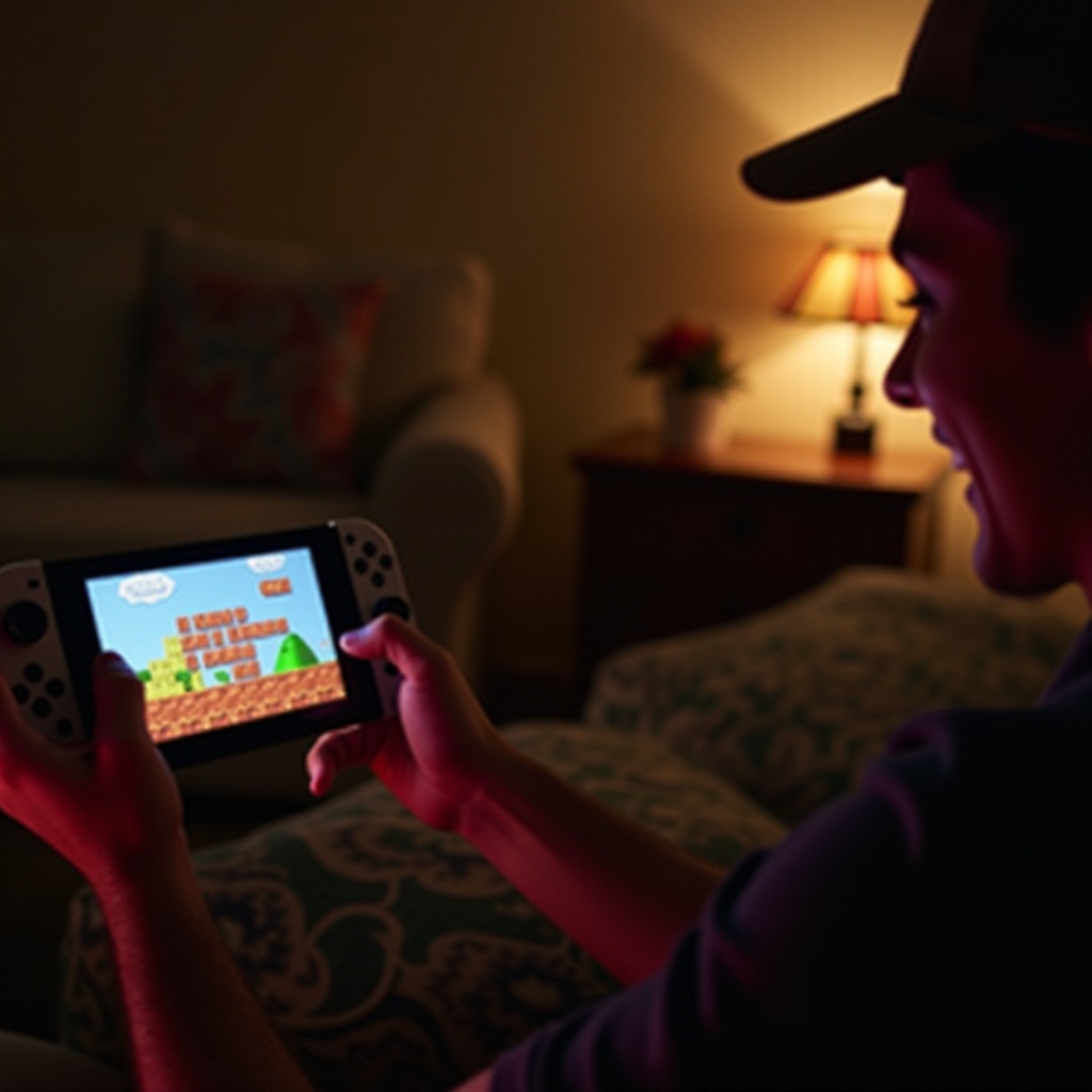 como jogar Super Mario Bros original no Switch