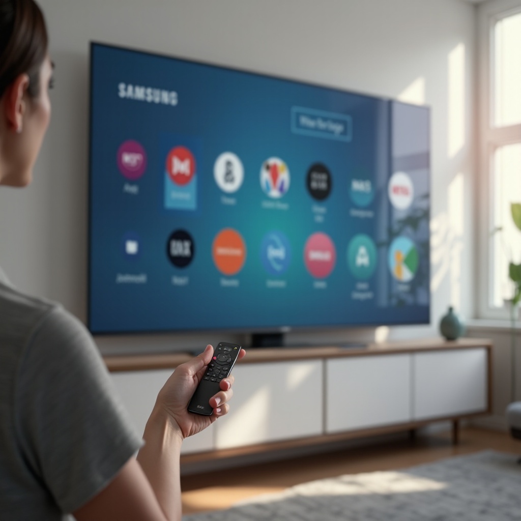 Samsung TV'de bir uygulama favorilere nasıl eklenir