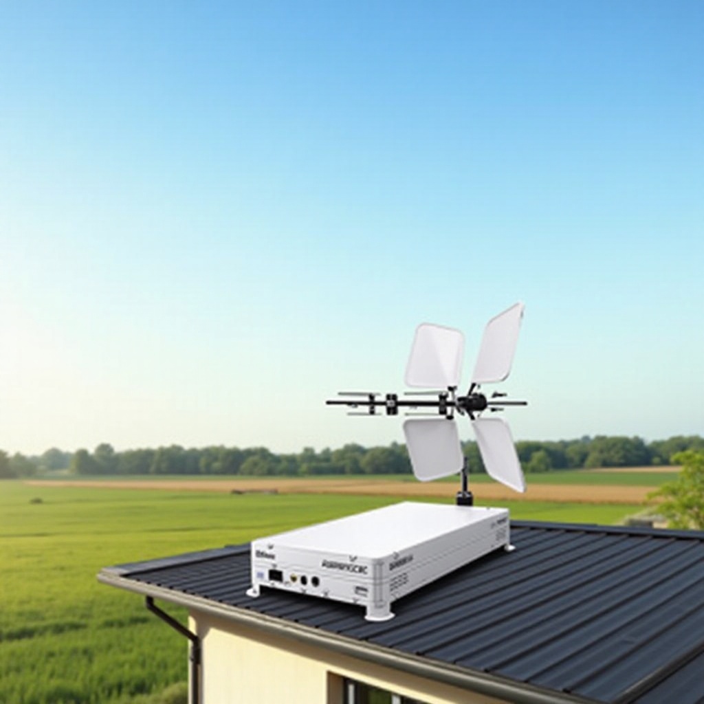 mejor amplificador de antena de TV para áreas rurales