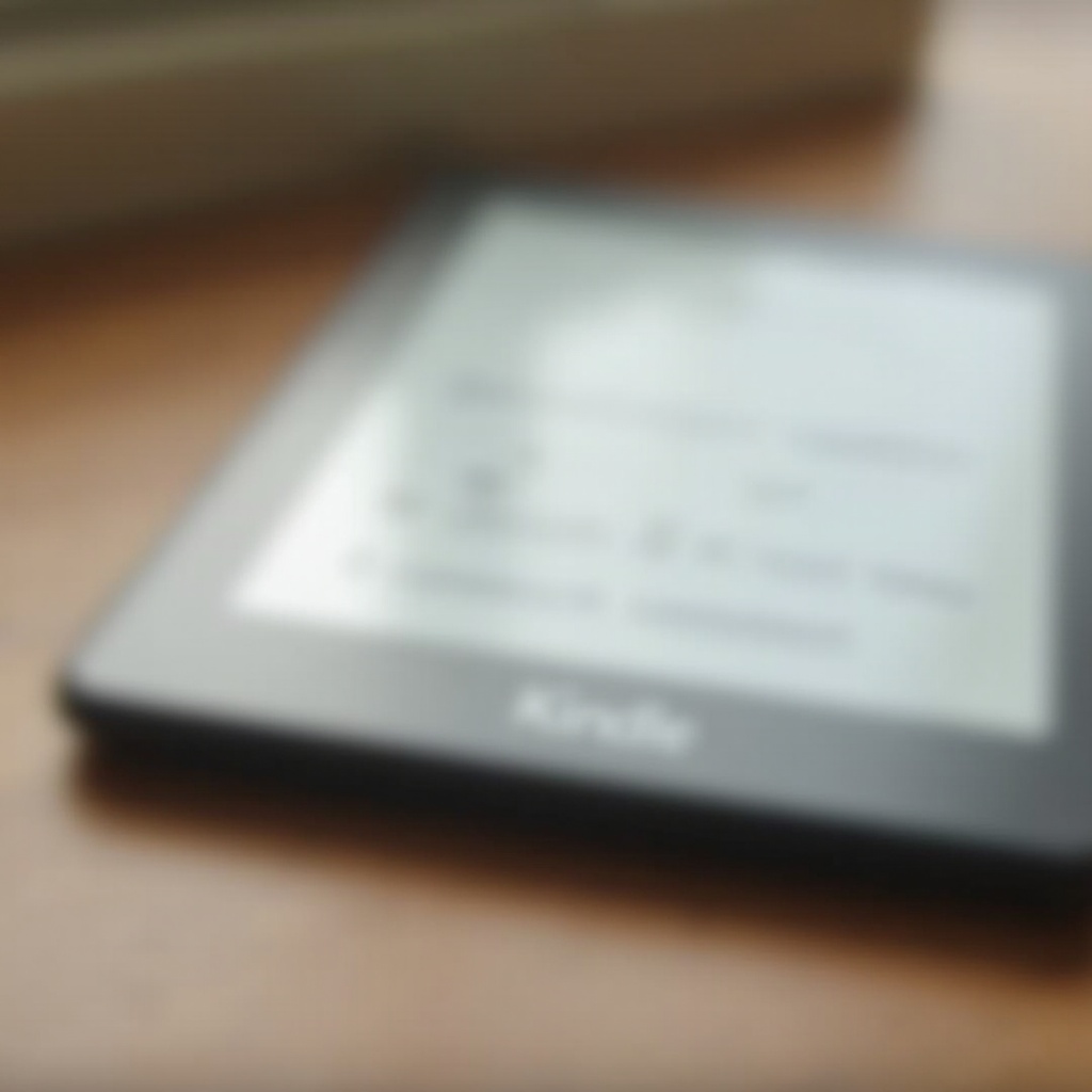 Amazon Kindle Paperwhite nasıl sıfırlanır
