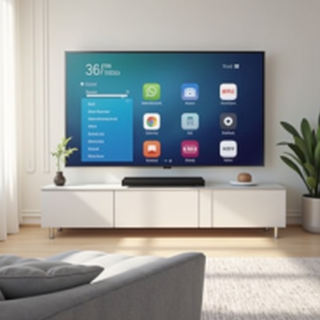 eliminar una aplicación en un Smart TV Samsung