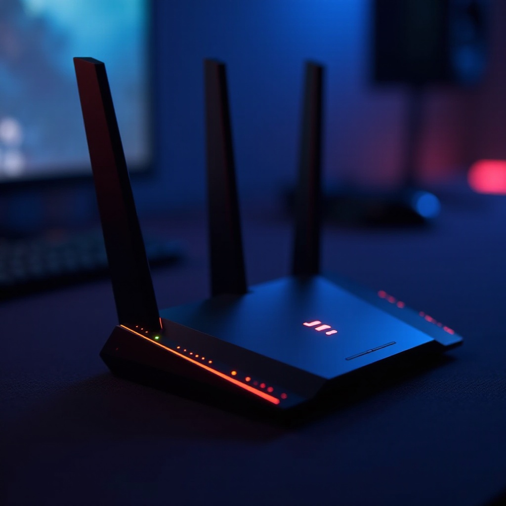 router wifi en el juego