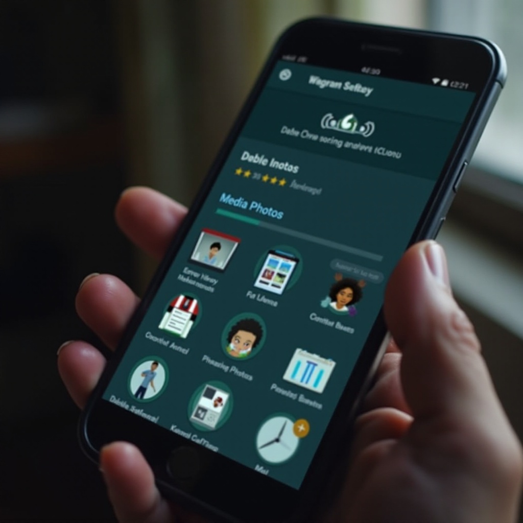 como faço para parar de salvar fotos do whatsapp